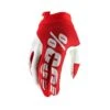 100% Guanti ITrack Dita Lunghe Rosso/bianco -Ricambi Bici Pro 10015 020 guanti 100 itrack bianco rosso