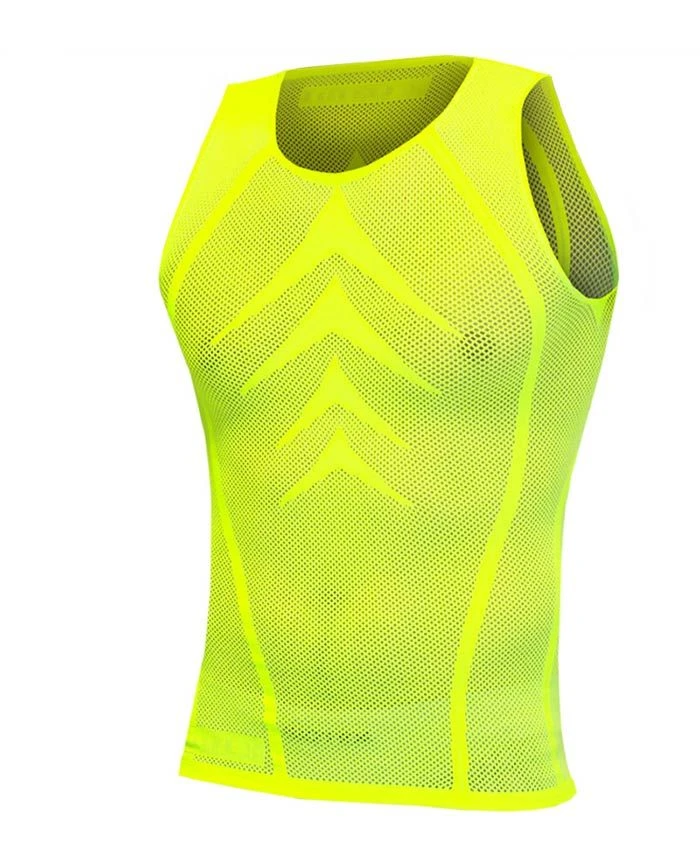 BIOTEX Canotta Powerflex Rete Bielastica Giallo Fluo 4 BIOTEX Canotta Powerflex Rete Bielastica Giallo Fluo - immagine 2