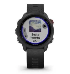 Garmin Forerunner 245 Music Nero Cinturino Nero -Ricambi Bici Pro 245 music