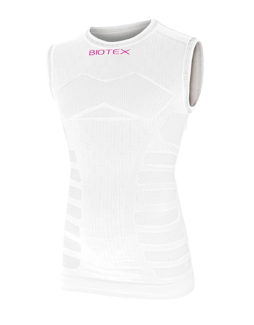 BIOTEX Canotta Junior Seamless Bianco 3 BIOTEX Canotta Junior Seamless Bianco