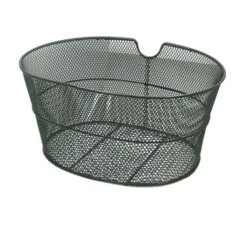 RMS Cestino Ovale In Ferro Nero