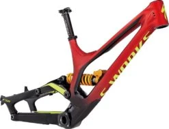 Specialized Telaio Demo 8 S-works Fsr Carbon 650b 27,5'' Rosso/nero/verde Fluo