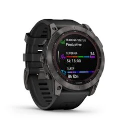 Garmin Fenix 7x Sapphire Solar Dlc Nero Cinturino Nero -Ricambi Bici Pro 7xsapphire