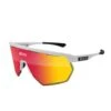 Occhiali Scicon Aerowing Bianco Lucido Lente Multimirror Rosso 1 Occhiali Scicon Aerowing Bianco Lucido Lente Multimirror Rosso -Ricambi Bici Pro aerowat
