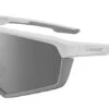 Cébé Occhiali Asphalt Bianco/grigio Lenti Zone Grey Argento -Ricambi Bici Pro asphalt occhiali cebe bianco grigio opaco lenti fotocromatiche zone grey argento