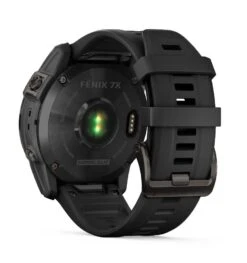 Garmin Fenix 7x Sapphire Solar Dlc Grigio Cinturino Nero -Ricambi Bici Pro back7x