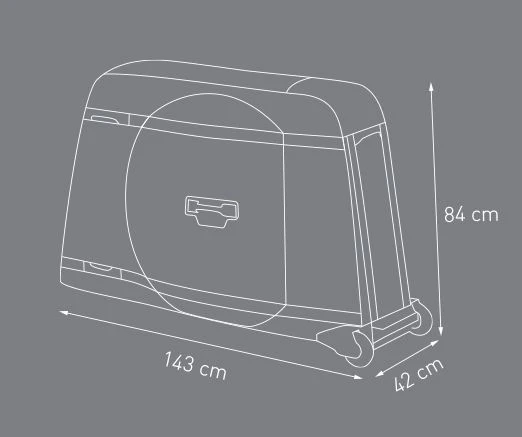 Evoc Borsa Bike Travel Bag Verde Tg.XL 320l 4 Evoc Borsa Bike Travel Bag Verde Tg.XL 320l - immagine 2