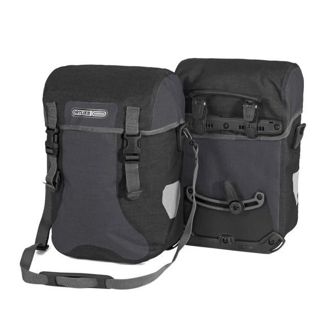 Ortlieb Sport-packer Plus Coppia Borse Granito/nero 4 Ortlieb Sport-packer Plus Coppia Borse Granito/nero - immagine 2