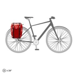 Borsa Ortlieb Bike-packer Original Rosso -Ricambi Bici Pro borse pvc