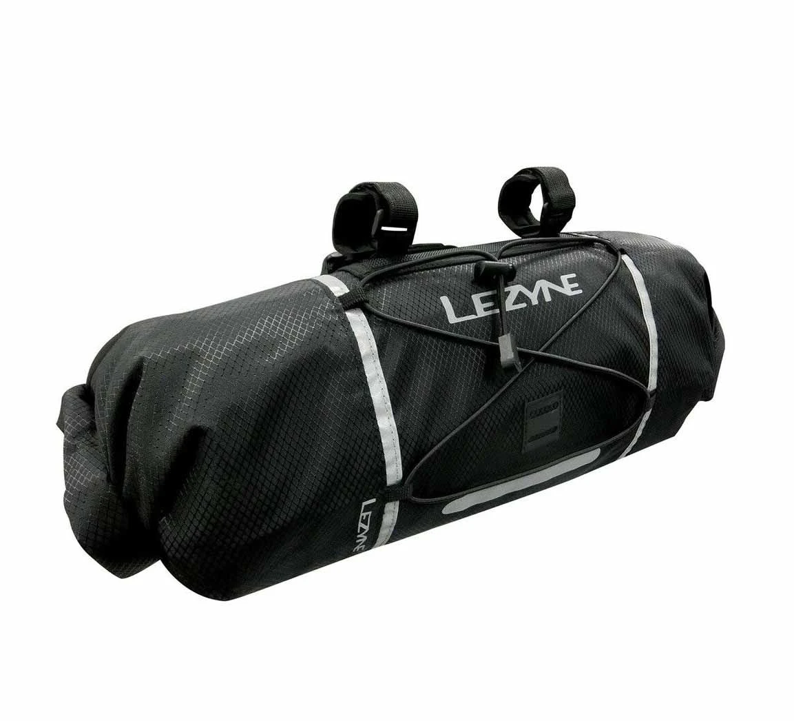 Lezyne Borsa Manubrio Caddy Bar Nero 3 Lezyne Borsa Manubrio Caddy Bar Nero