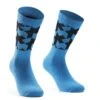 Calzini Assos Monogram Evo Cyber Blu/nero
