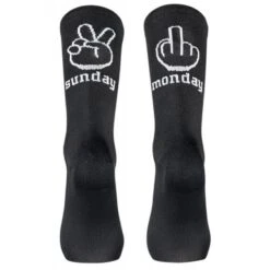 Calzini Northwave Sunday Monday Nero/bianco