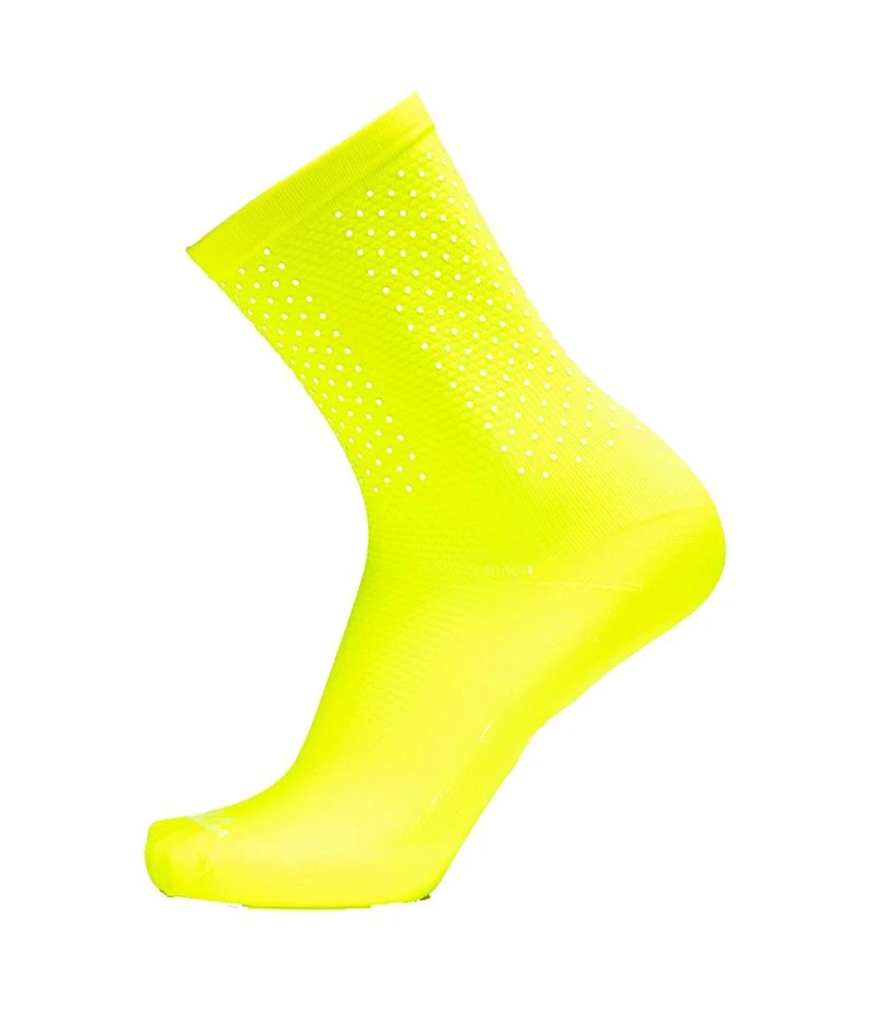 Mb Wear Calzini Bright Giallo Fluo/reflective H15 5 Mb Wear Calzini Bright Giallo Fluo/reflective H15 - immagine 3