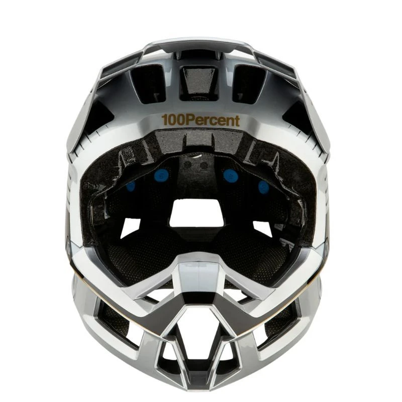 Casco 100% Trajecta Fidlock Argento/oro 6 Casco 100% Trajecta Fidlock Argento/oro - immagine 4