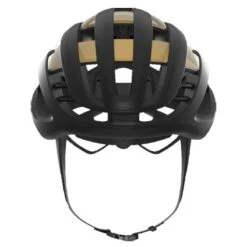 Casco Abus Airbreaker Nero Opaco/oro -Ricambi Bici Pro casco abus airbreaker nero opaco oro 3
