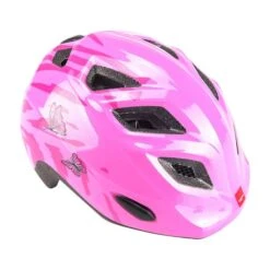 MET Casco Genio Bimbo Rosa Con Farfalle One Size