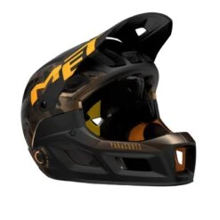 Casco Met Parachute Mcr Mips Bronzo Arancione