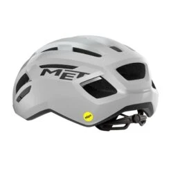 Casco Met Vinci Mips 2023 Bianco Lucido -Ricambi Bici Pro casco met vinci mips 2022 bianco lucido 3