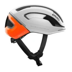 Casco Poc Omne Air Mips Bianco/arancione -Ricambi Bici Pro casco poc omne air mips bianco arancione 2
