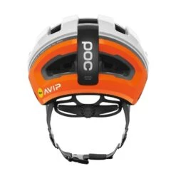 Casco Poc Omne Air Mips Bianco/arancione -Ricambi Bici Pro casco poc omne air mips bianco arancione 3