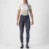 Pantaloni Lunghi Castelli Velocissima Thermal Donna Savile Blu/argento -Ricambi Bici Pro castelli saville