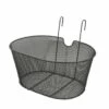 Cestino Ciclo Rms Ovale Con Ganci Nero -Ricambi Bici Pro cestino 2