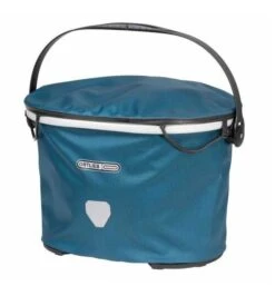 Ortlieb Cestino Da Manubrio Up-town City Petrolio 17,5l -Ricambi Bici Pro cestino da bici ortlieb