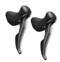 Coppia Comandi Shimano Claris R2000 2x8v. Nero