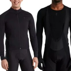 Completo Specialized SL Giacca + Salopette Expert Nero/nero