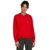 Felpa Five Ten Cropped Sweat Donna Rosso -Ricambi Bici Pro cropped rosso