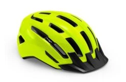 Casco Met Downtown Giallo Fluo/nero