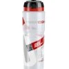 Elite Borraccia Maxicorsa Clear Bio Logo Rosso 950ml -Ricambi Bici Pro elite bottles corsa supercorsa maxicorsa