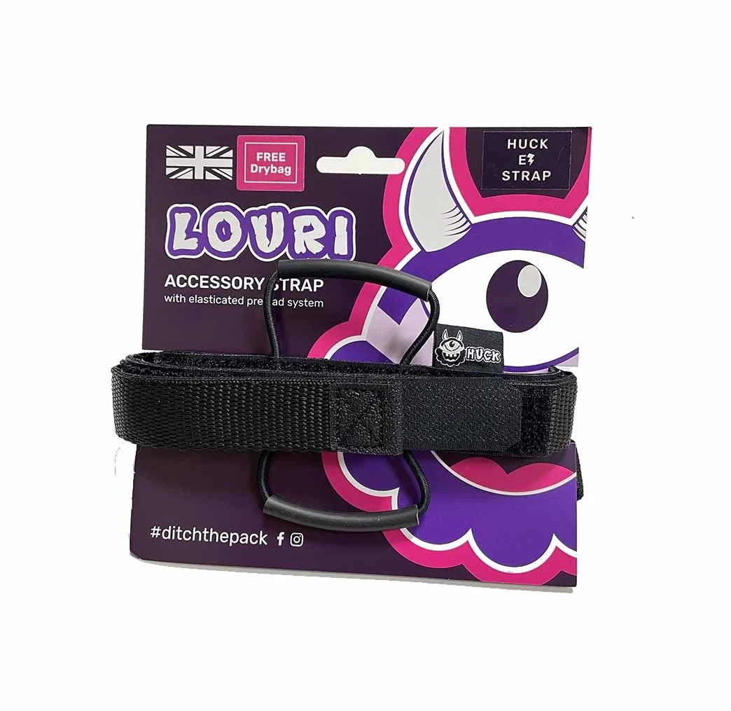 Huck Cinghia E-bike Strap + Borsa Keep It Dry Nero 3 Huck Cinghia E-bike Strap + Borsa Keep It Dry Nero