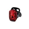 Fanale Infini Lava 3 Led Posteriore Usb Nero/rosso -Ricambi Bici Pro fanale post