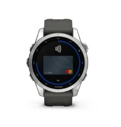 Garmin Fenix 7S Silver Cinturino Nero 6 Garmin Fenix 7S Silver Cinturino Nero -Ricambi Bici Pro fenix7 silver 2022