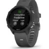 Garmin Forerunner 245 Nero Cinturino Grigio -Ricambi Bici Pro forerunner 245