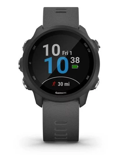 Garmin Forerunner 245 Nero Cinturino Grigio 5 Garmin Forerunner 245 Nero Cinturino Grigio - immagine 3