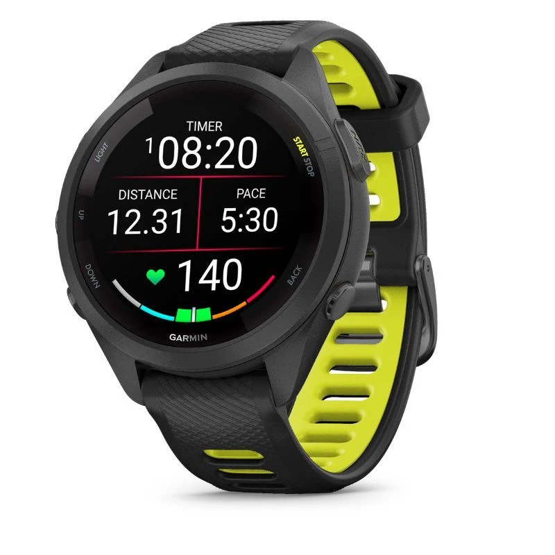 Garmin Forerunner 265S Nero Cinturino Nero/giallo 5 Garmin Forerunner 265S Nero Cinturino Nero/giallo - immagine 3