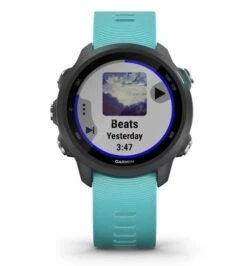 Garmin Forerunner 245 Music Nero Cinturino Aqua -Ricambi Bici Pro garmin music