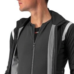 Giacca Castelli Alpha Ros 2 Rosso Corsa Nero -Ricambi Bici Pro giacca castelli alpha ros 2 rosso corsa nero 4