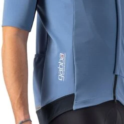 Giacca Castelli Gabba RoS 2 Rosso Corsa Azzurro -Ricambi Bici Pro giacca castelli gabba ros 2 rosso corsa azzurro 3