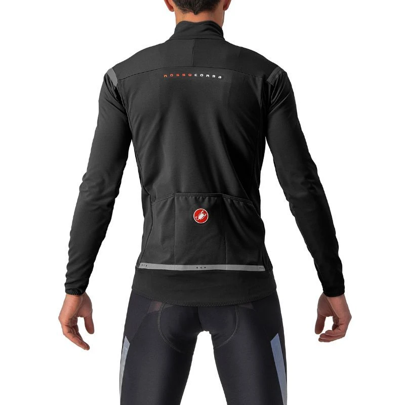 Giacca Castelli Perfetto Ros 2 Rosso Corsa Nero/reflex 4 Giacca Castelli Perfetto Ros 2 Rosso Corsa Nero/reflex - immagine 2