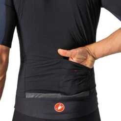 Giacca Castelli Perfetto Ros Light Rosso Corsa Nero -Ricambi Bici Pro giacca castelli perfetto ros light rosso corsa nero 3