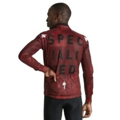 Giacca Specialized Team SL Expert Soft Shell Nero/rosso -Ricambi Bici Pro giacca specialized team sl expert soft shell nero rosso 2