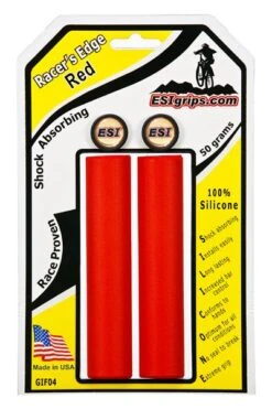 ESI Grips Manopole Racer's Edge 50gr Rosso