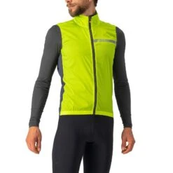 Gilet Castelli Squadra Stretch Lime
