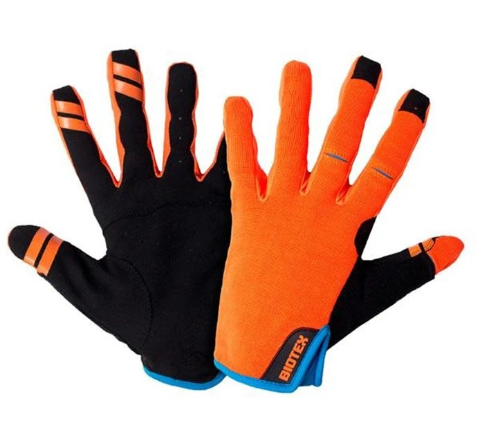 BIOTEX Guanti Total Touch Nero/arancione Fluo 3 BIOTEX Guanti Total Touch Nero/arancione Fluo