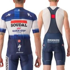 Completo Castelli Maglia + Salopette Soudal Team Quick-Step Blu/bianco -Ricambi Bici Pro immagini prodotto m2 2023 02 14t172623.104