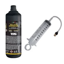 Kit Wag Sigillante Antiforatura 1lt + Siringa Con Adattatore Valvola 100ml