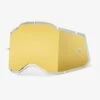 Lente Di Ricambio 100% RC2/AC2/ST2 Mirror Oro -Ricambi Bici Pro lente di ricambio 100 rc2 ac2 st2 mirror oro 1